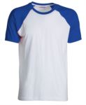 T-shirt girocollo bicolore X-F61026.BIRY